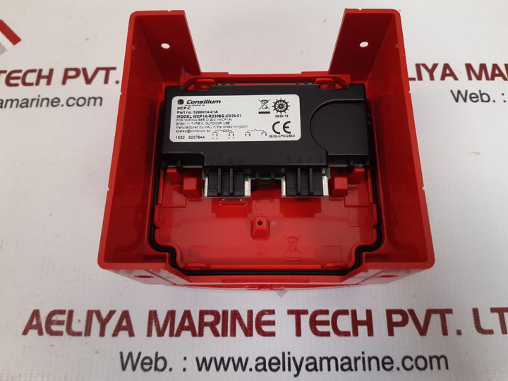 Consilium wcp1a-r330sg-c035-01 mcp-c manual call point 5200014-01a (gb) 