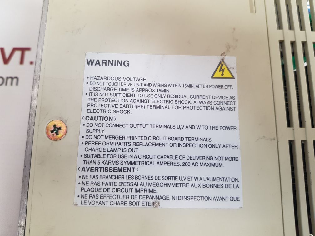 Mitsubishi mr-j2-20b servo drive