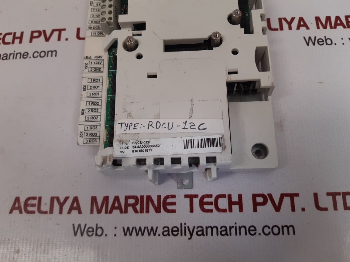 Asea brown boveri rdcu-12c drive control assembly 3aua0000036521