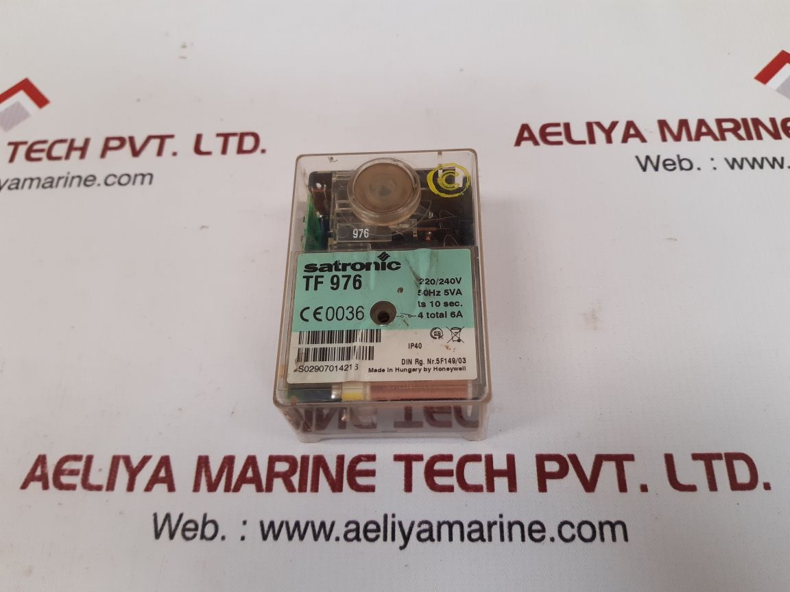 Satronic tf 976 automatic burner