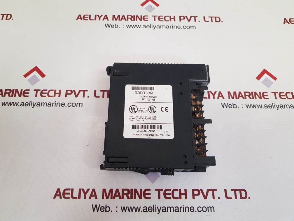 Ge Ic693Alg390F Output Analog Module