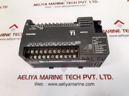 Toshiba tdr128*6s plc programmable controller unit mdr28 
