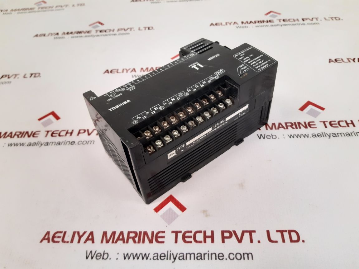 Toshiba tdr128*6s plc programmable controller unit mdr28 