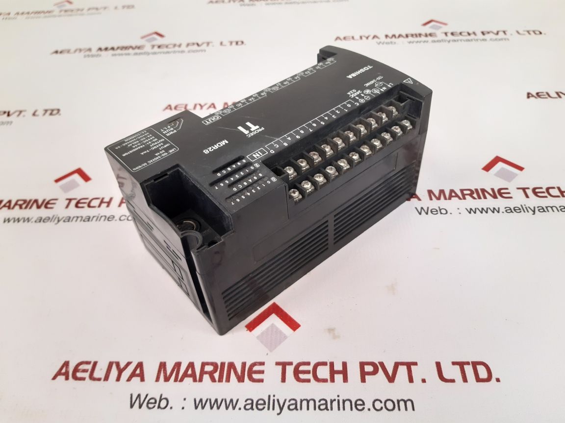 Toshiba tdr128*6s plc programmable controller unit mdr28 