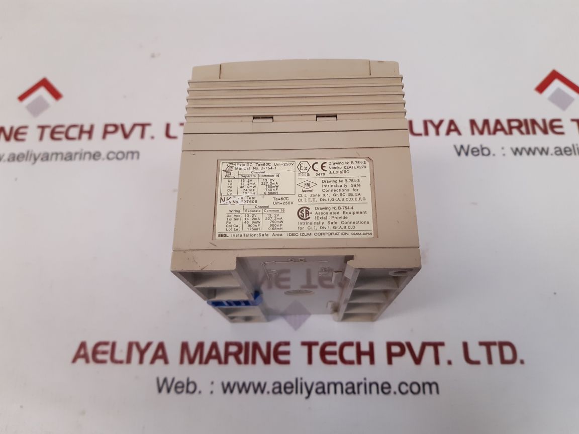 Idec izumi eb3l-s06sa lamp barrier