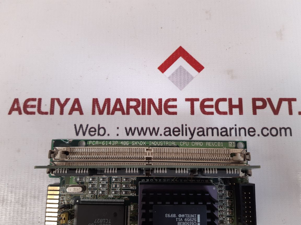 Pca-6143p 486 sx/dx industrial cpu card Used