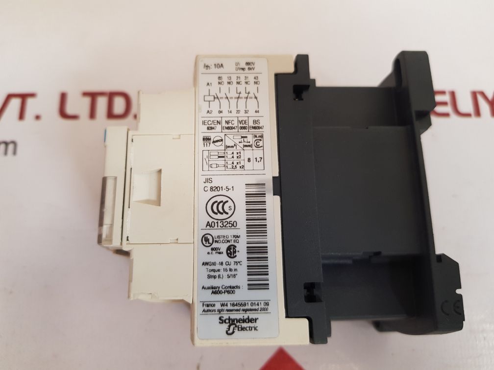 Telemecanique/schneider cad32b7 control relay