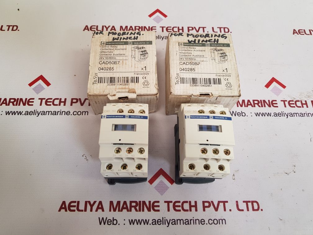 Telemecanique/schneider cad50b7 control relay 