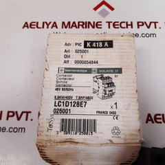 Schneider electric lc1d128e7 contactor