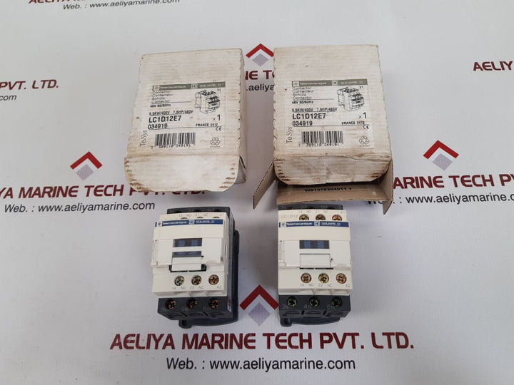 Schneider electric lc1d12e7 contactor