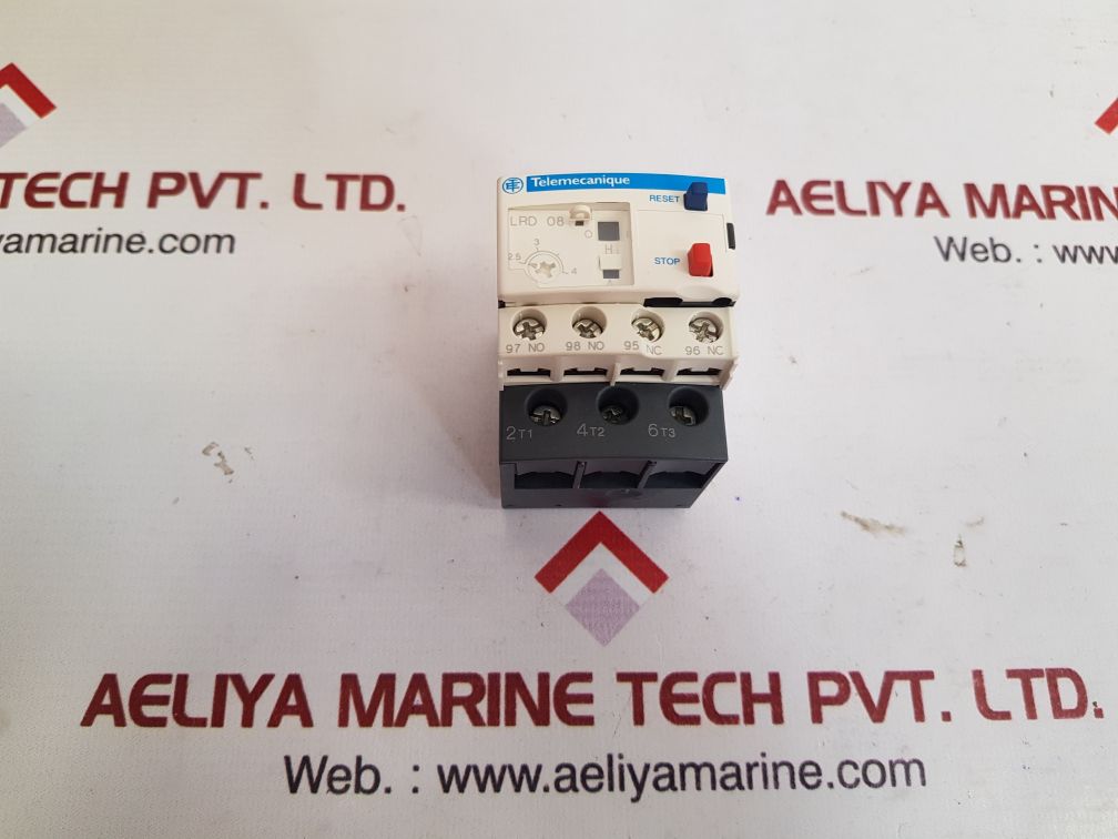 Telemecanique/schneider lrd08 overload relay