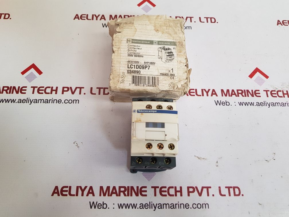 Telemecanique/schneider lc1d09p7 contactor