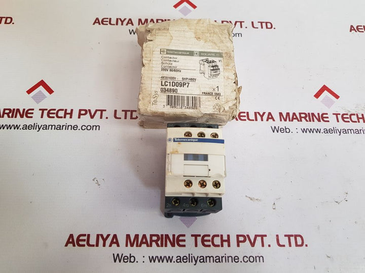Telemecanique/schneider lc1d09p7 contactor