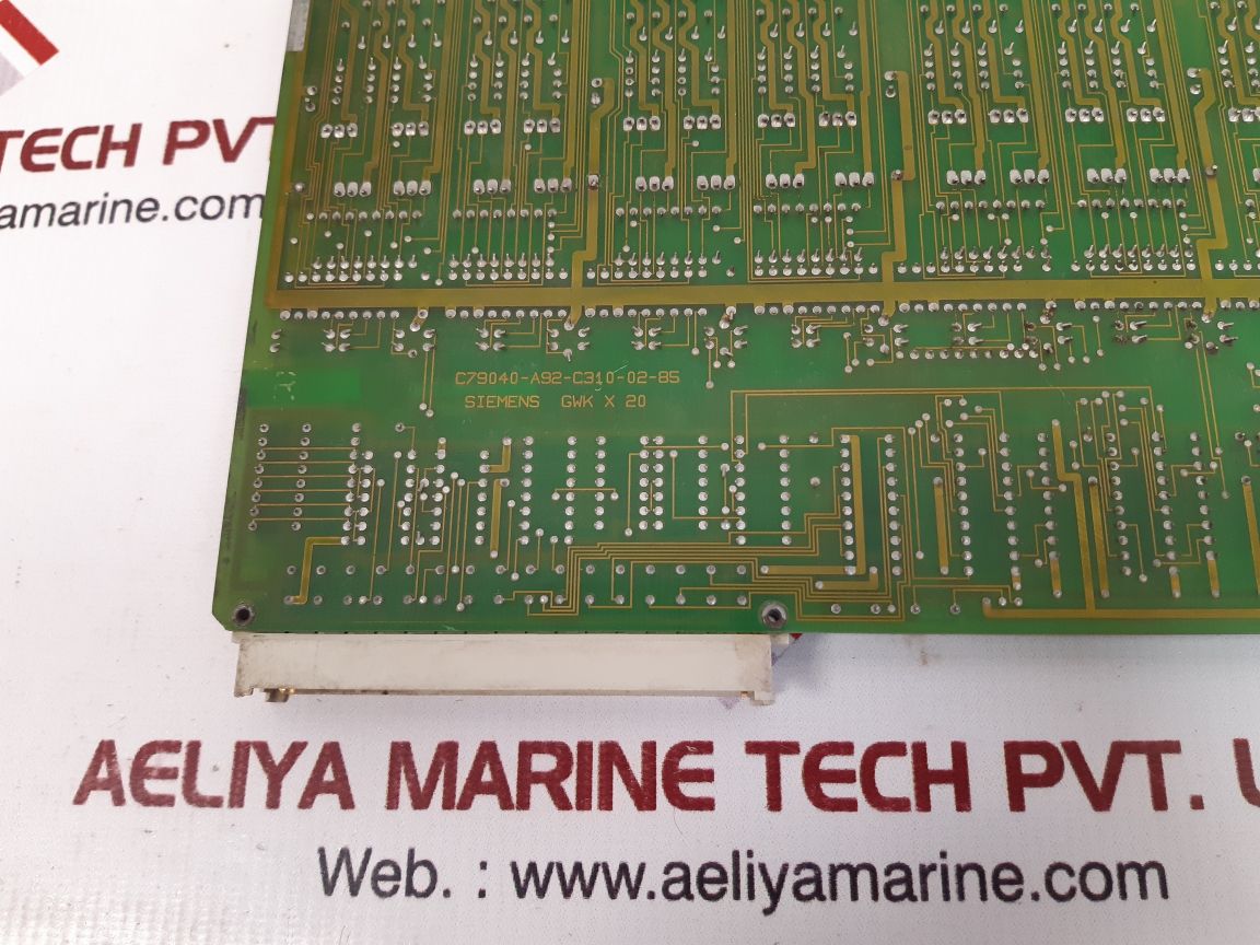 Siemens c79040-a92-c310-02-85 circuit board