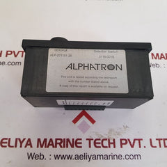 Alphatron alpha bnwas 3115-0018 selector switch