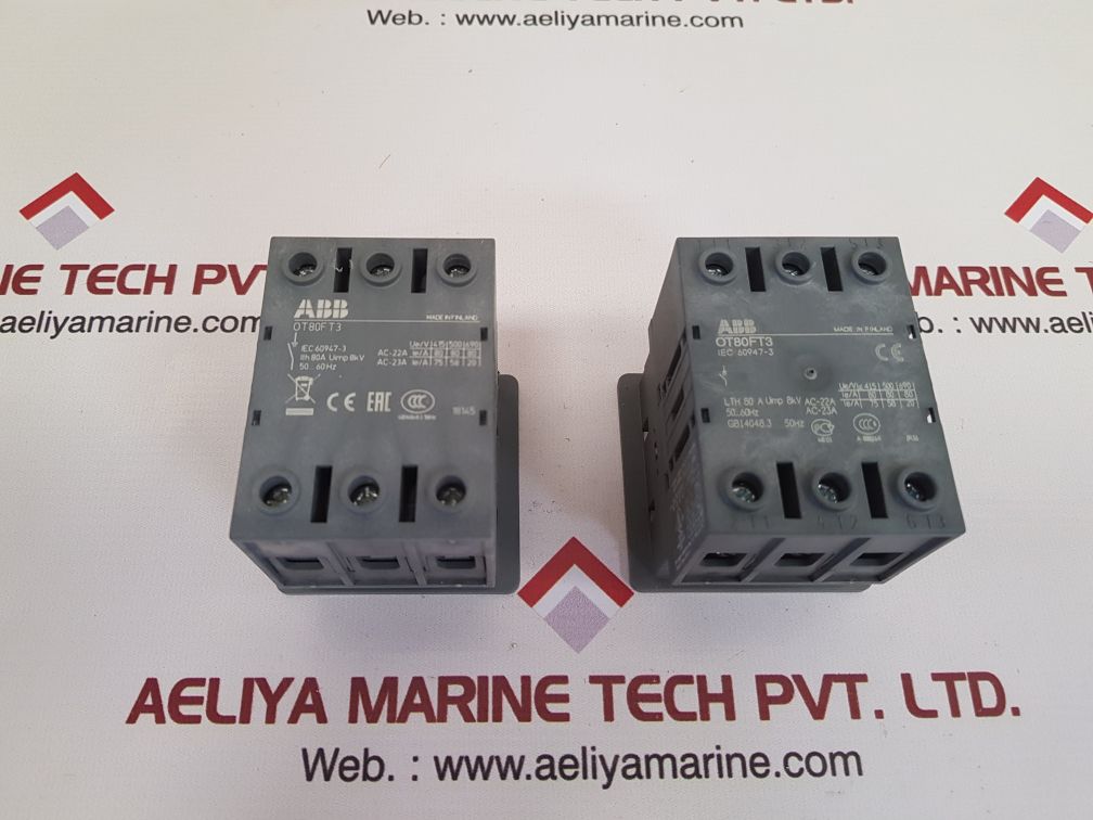 Abb ot80ft3 switch-disconnector 1sca105431r1001