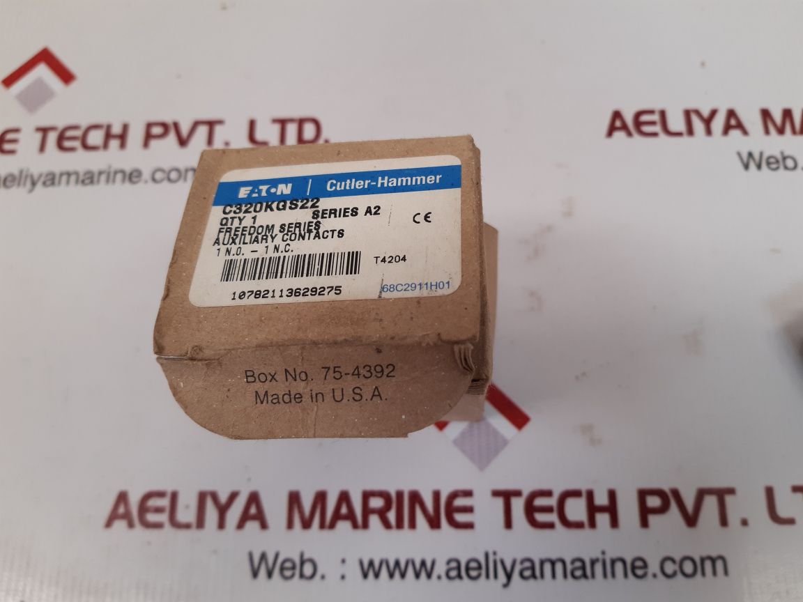 Cutler-hammer c320kgs22 auxiliary contact