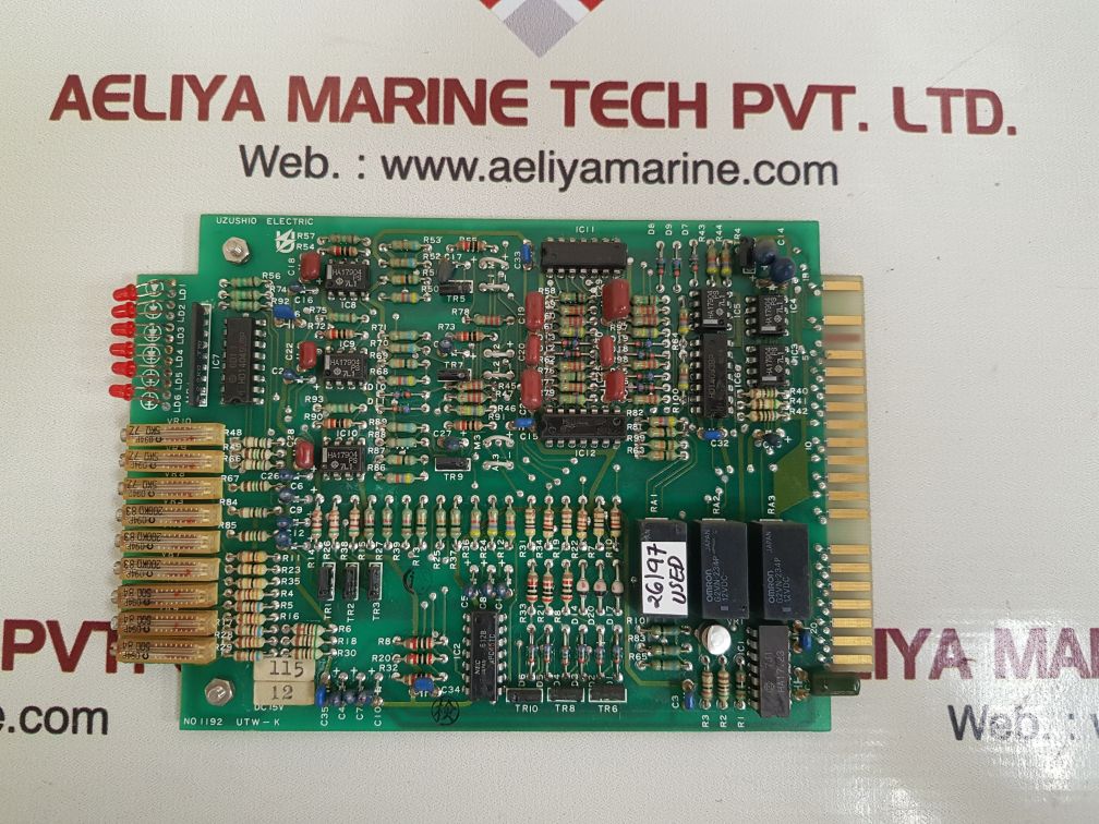 Uzushio electric utw-k pcb card Used 
