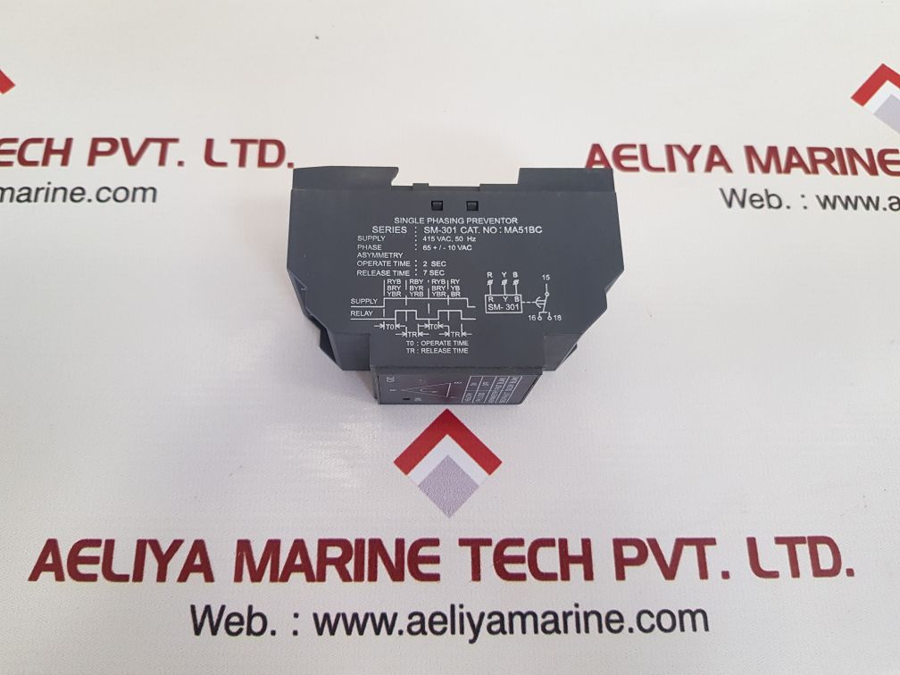 Gic ma51bc phase and voltage control relay