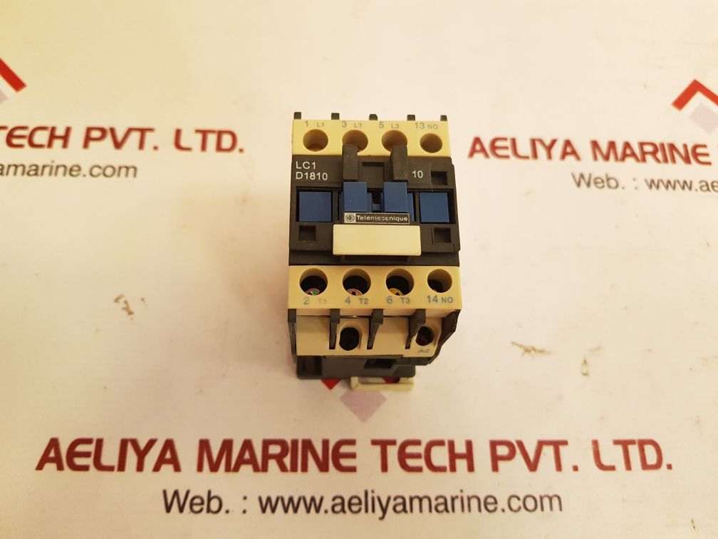 Telemecanique lc1d1810 starter contactor