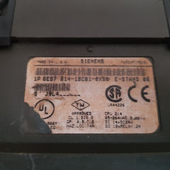 Siemens 6es7 214-1bc01-0xb0 simatic s7-200 plc module 