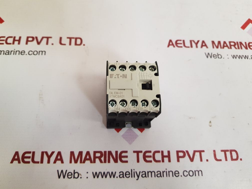 Eaton dil em-01 auxiliary contactor xtmc9a01f