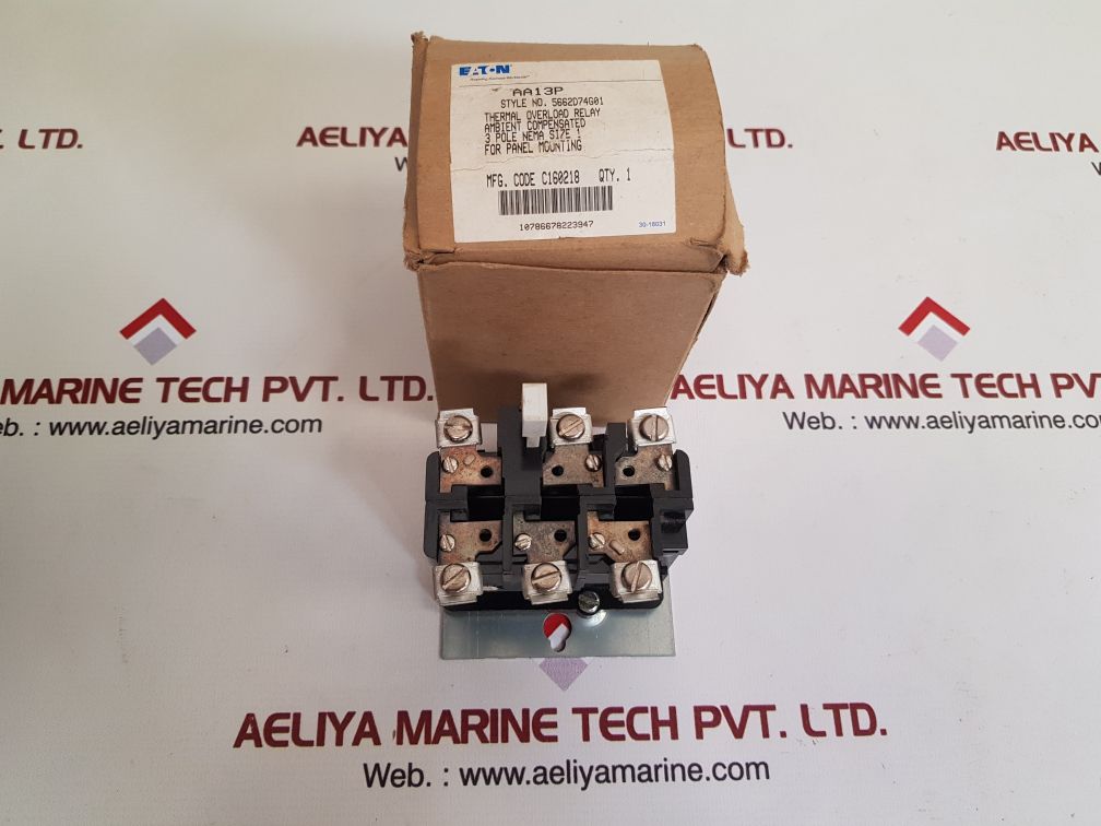 Eaton aa13p thermal overload relay