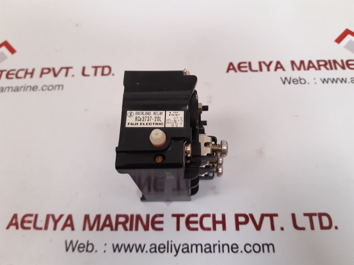 Fuji electric rca3737-20l overload relay