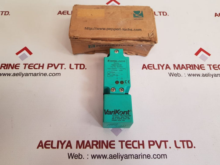Pepperl + fuchs nj20+u1+w proximity sensor 36684s