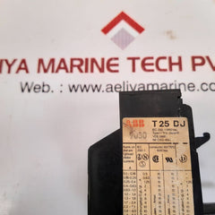 Abb t25du thermal overload relay