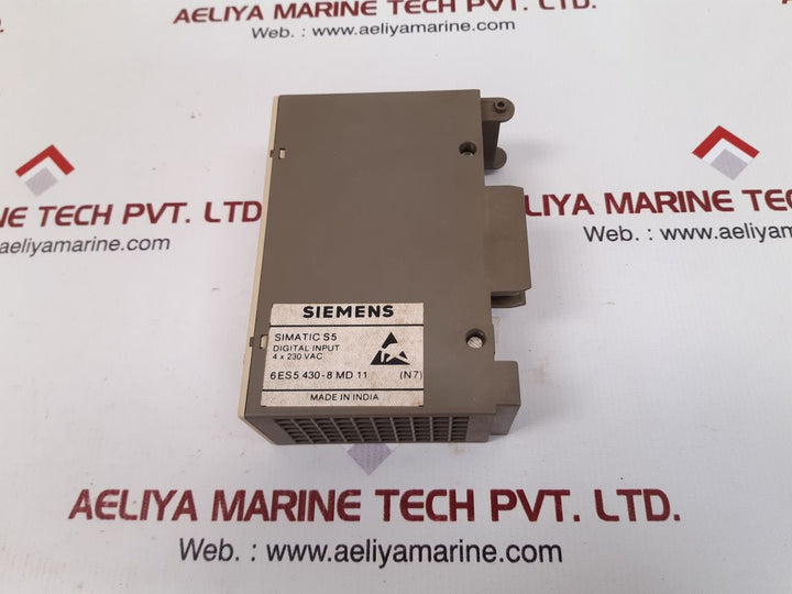 Siemens 6es5 430-8md11 digital input module 6es54308md11