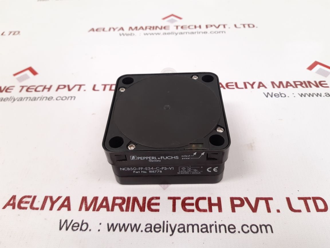 Pepperl+fuchs ncb50-fp-e34-c-p3-v1 sensor 188778