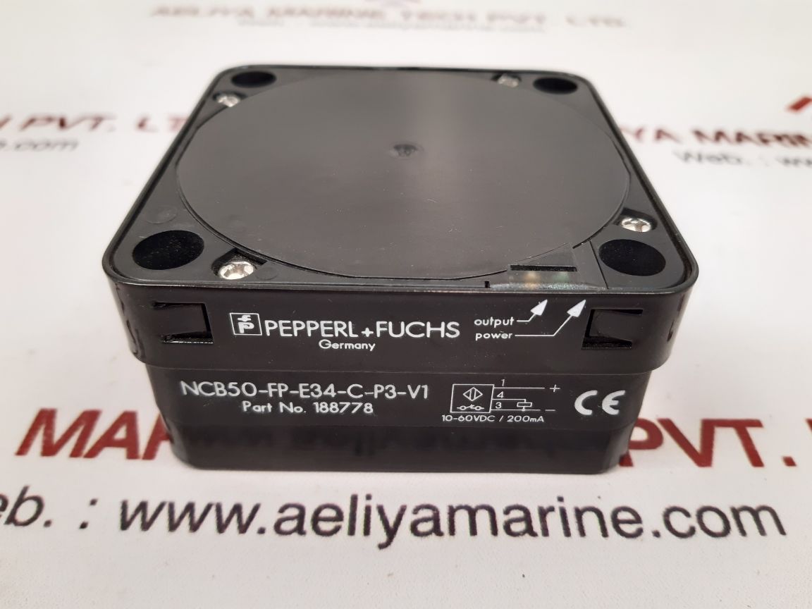 Pepperl+fuchs ncb50-fp-e34-c-p3-v1 sensor 188778