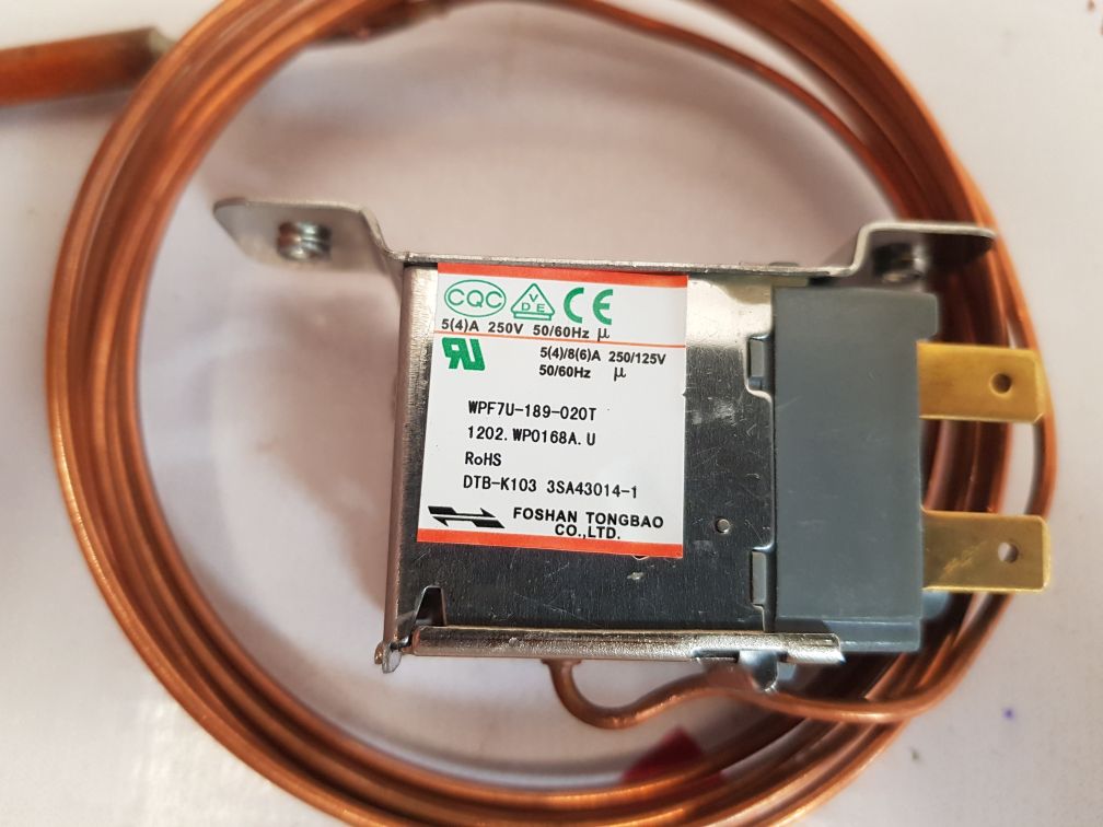 Foshan tongbao wpf7u-189-020t freeze-up protect thermostat