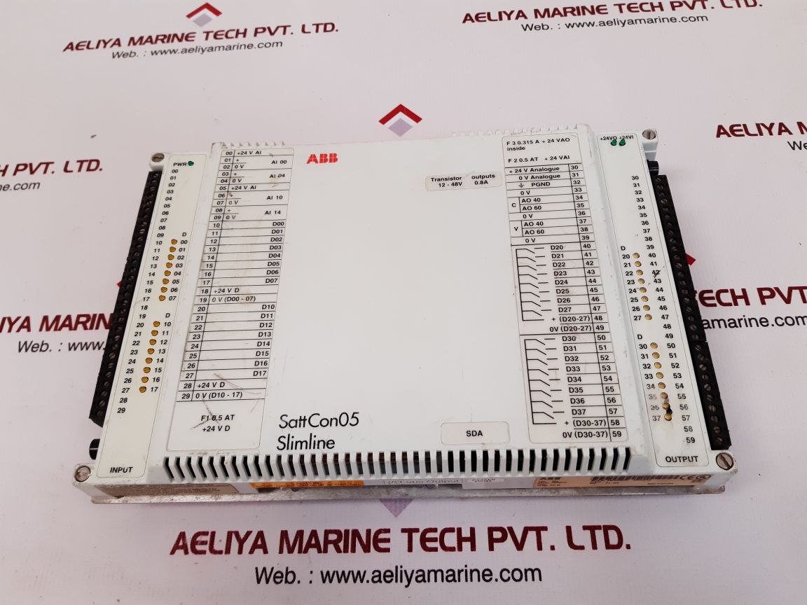 Abb sattcon05 analog expansion unit 492896101 