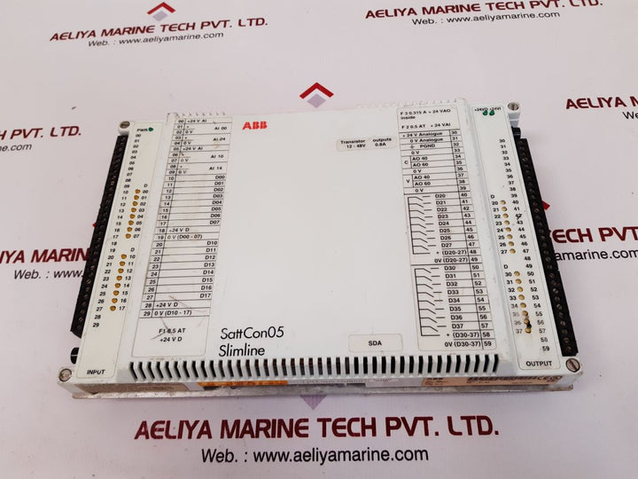 Abb sattcon05 analog expansion unit 492896101 