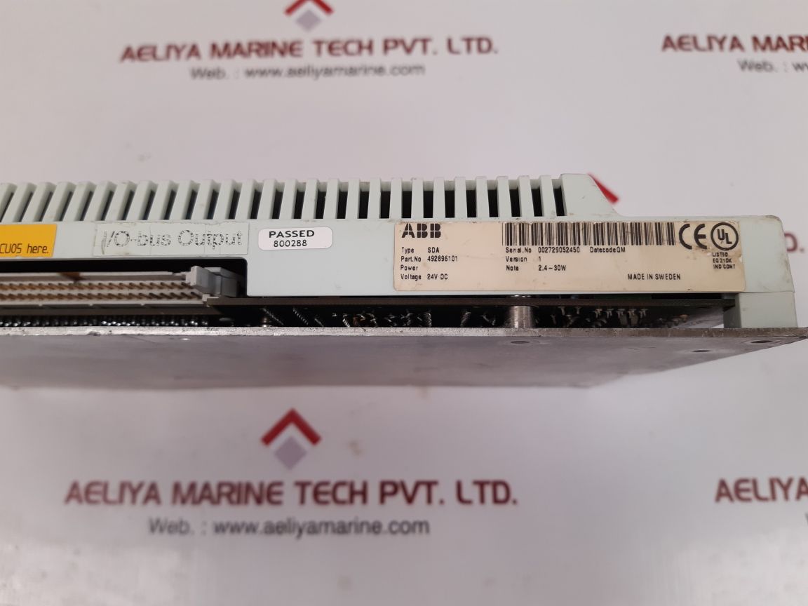 Abb sattcon05 analog expansion unit 492896101 