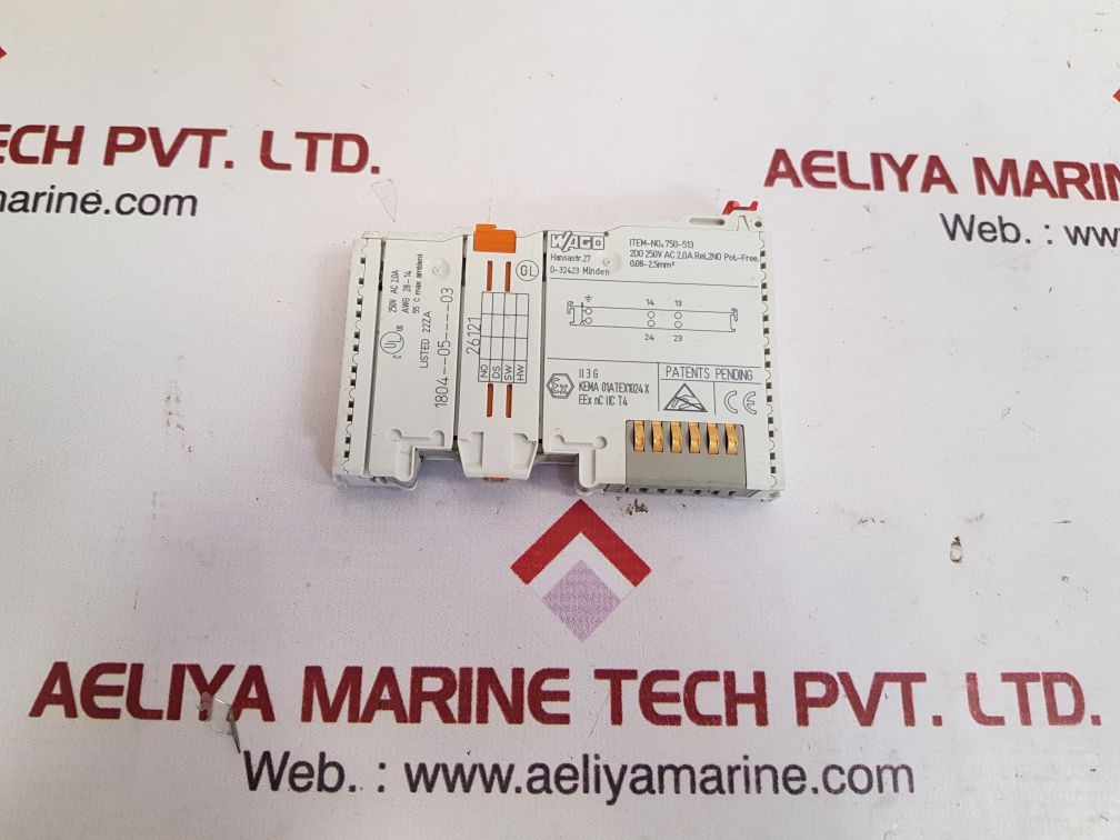 Wago 750-513 relay output module Used 