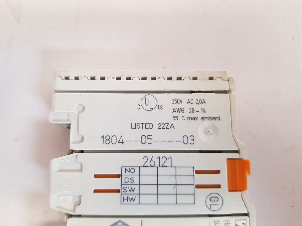 Wago 750-513 relay output module Used 