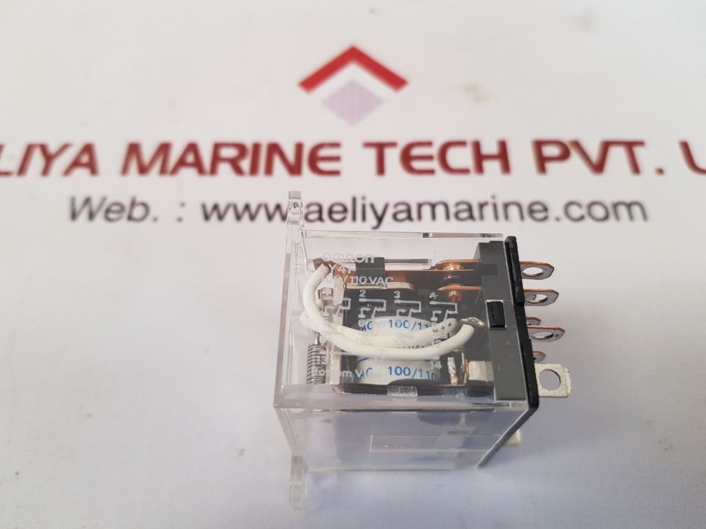 Omron ly4f flange mount relay