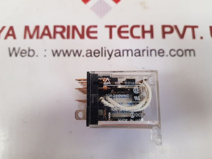 Omron ly4f flange mount relay