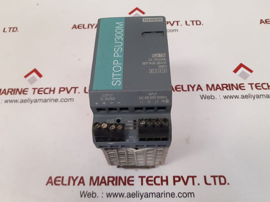 Siemens sitop psu300m power supply module 6ep1436-3ba10 