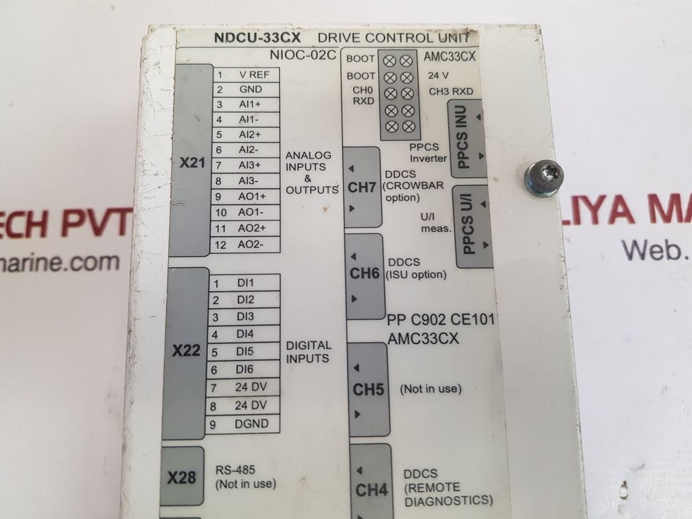 Abb ndcu-33cx drive control unit