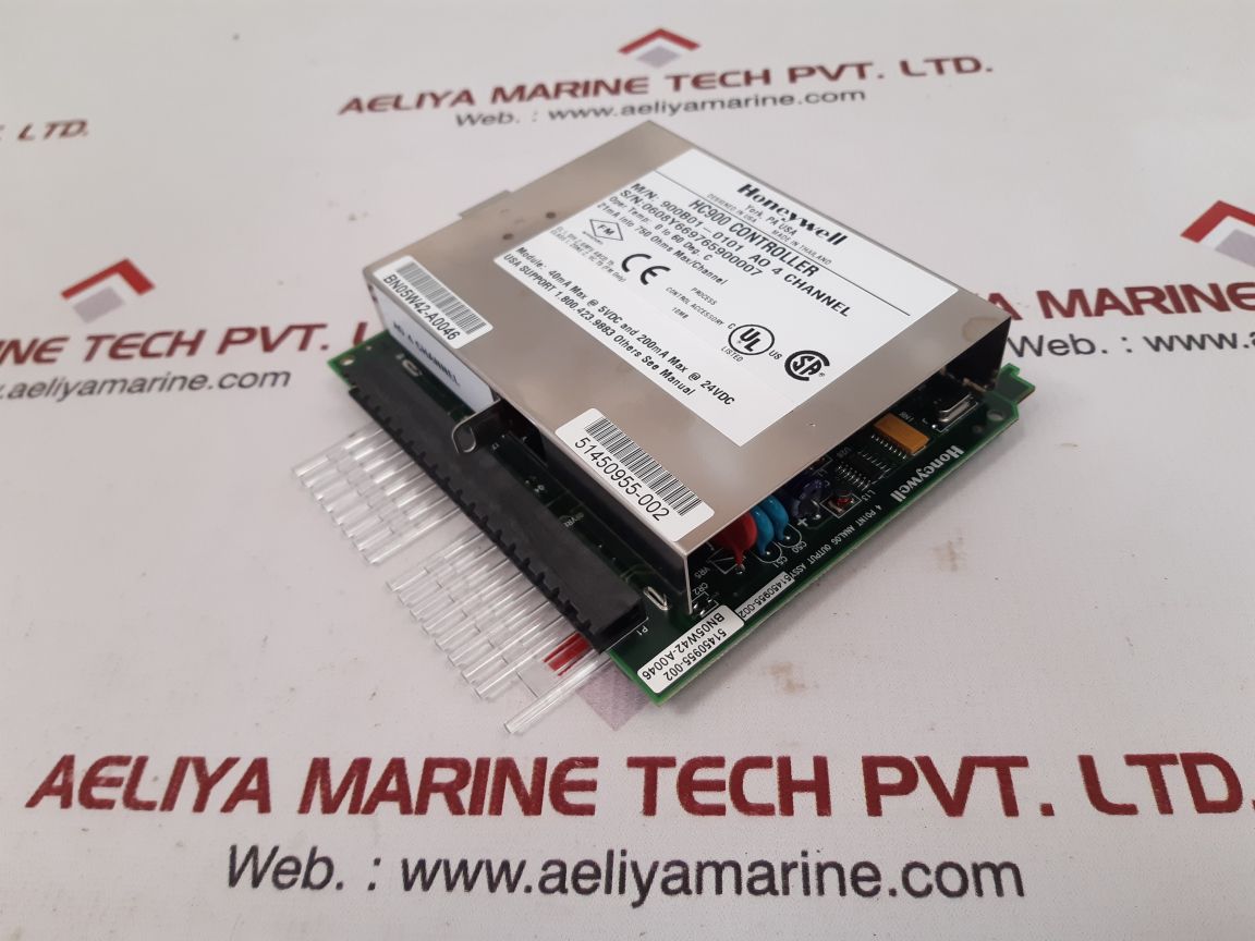 Honeywell 900b01-0101 4 point analog output module