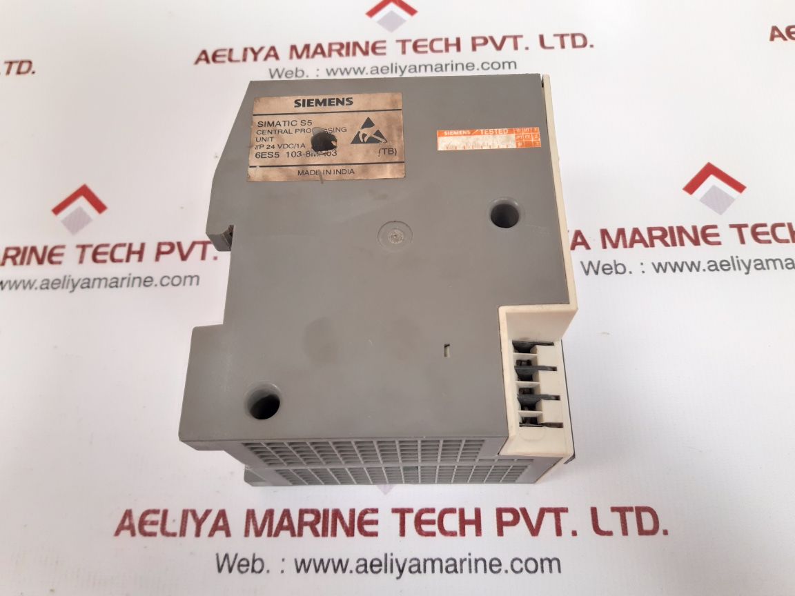 Siemens 6Es5 103-8Ma03 Central Processing Unit Used