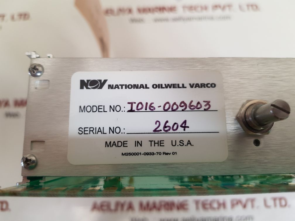 National oilwell varco 9603 voltage regulator module New 
