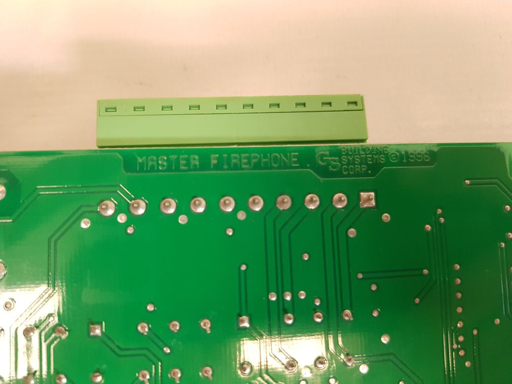 Gs building systems 140367 pcb card