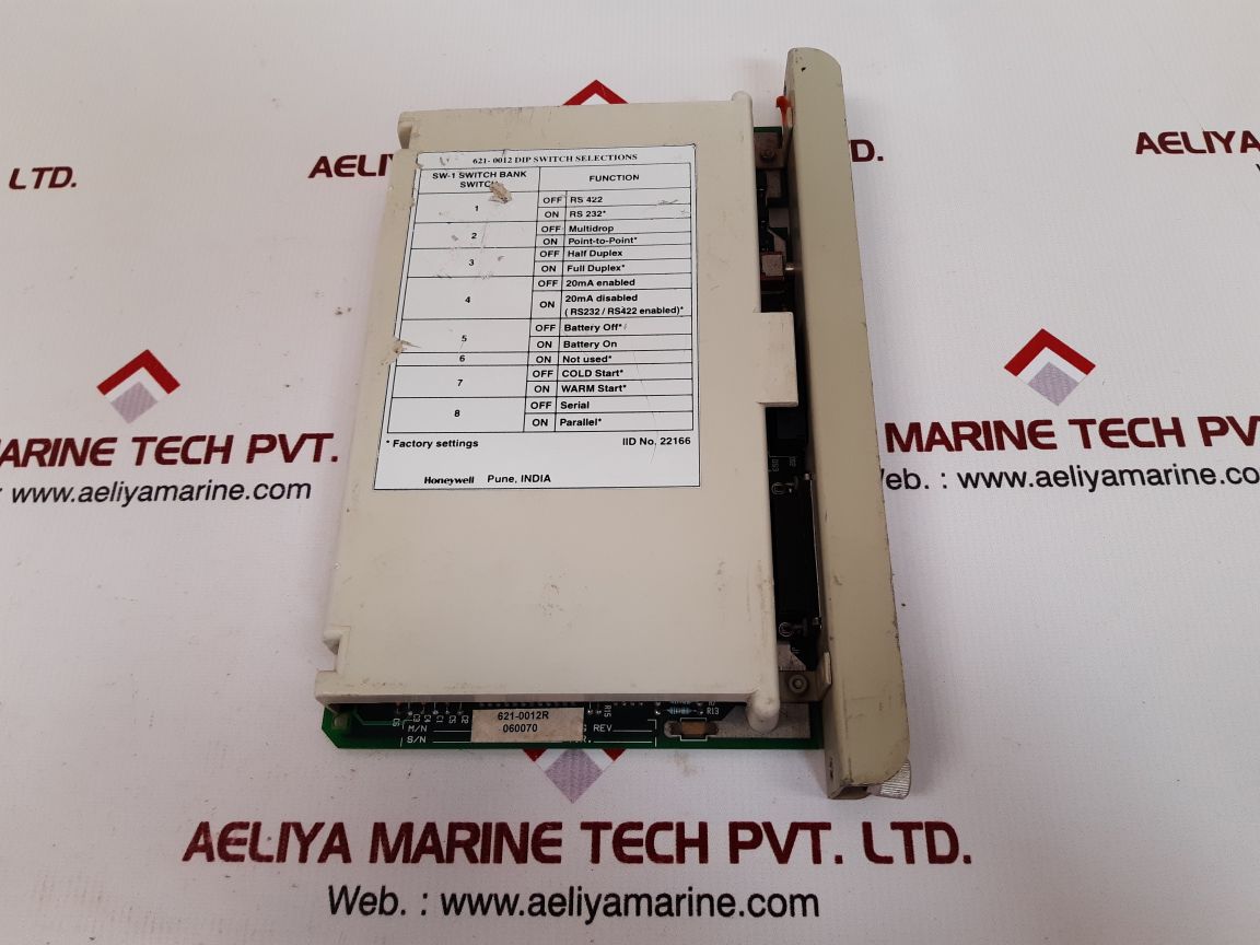 Honeywell 621-0012r ascii communication module Used