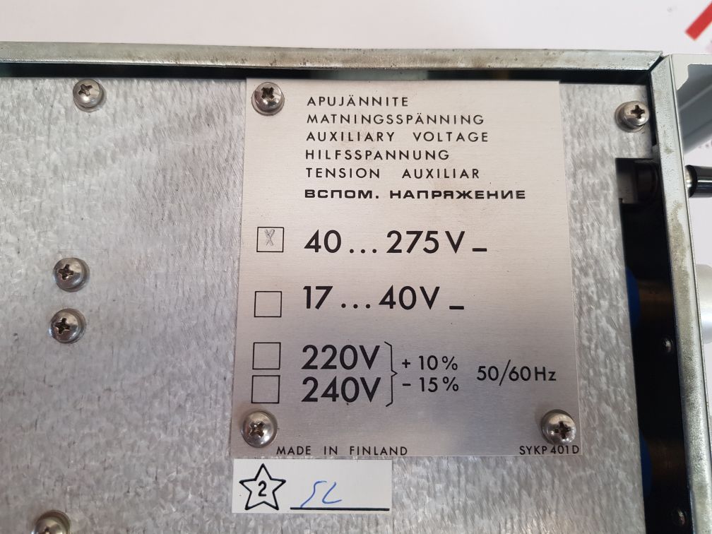 Abb Stromberg Spaj 3C5 J3 Time Relay New