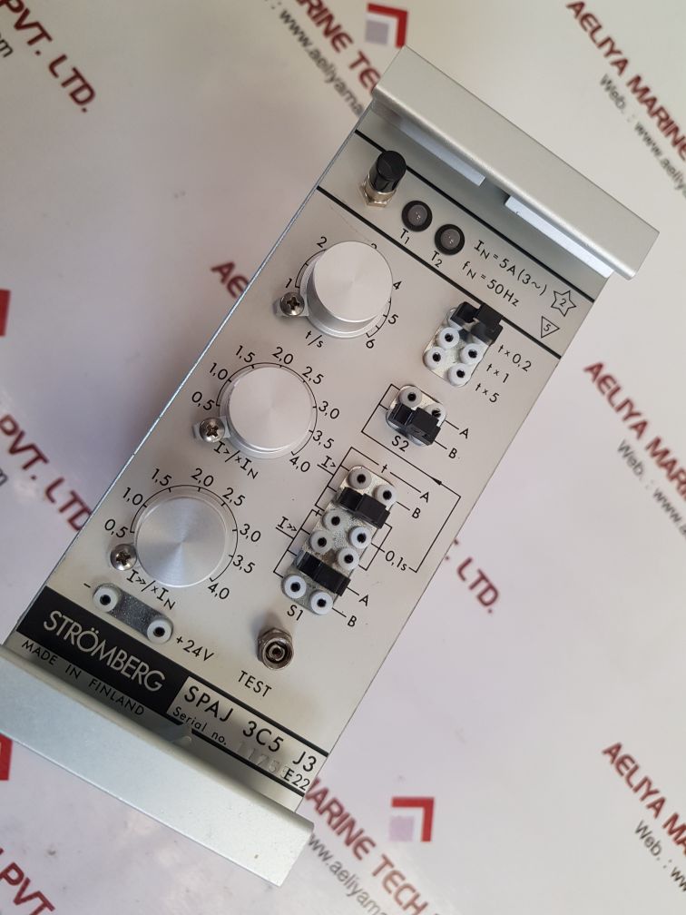 Abb Stromberg Spaj 3C5 J3 Time Relay New